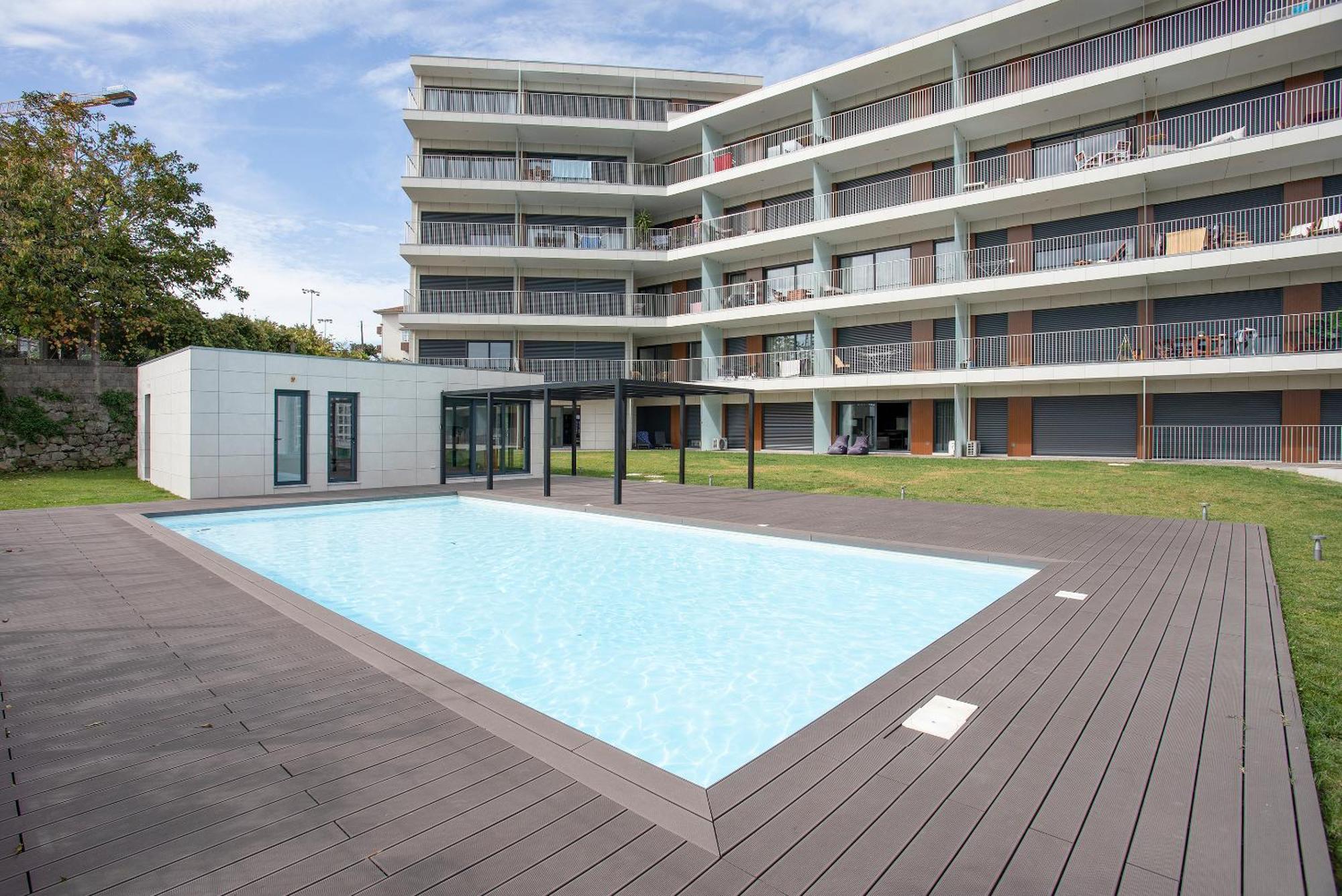 Liiiving In Porto - Dragao Pool View Exterior foto